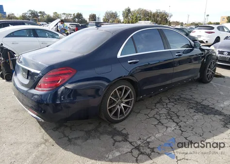 2018 Mercedes-Benz S 560 из США, поврежденный, VIN WDDUG8DB2JA380743